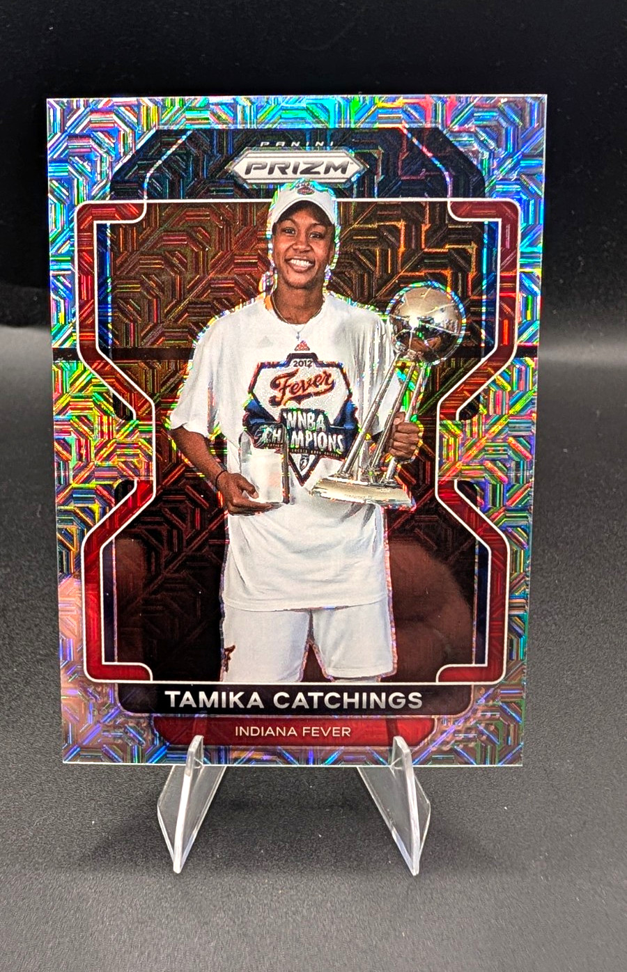 WNBA 2022 Panini Prizm - Tamika Catchings #125 Mojo Prizm /25 Fever view 1