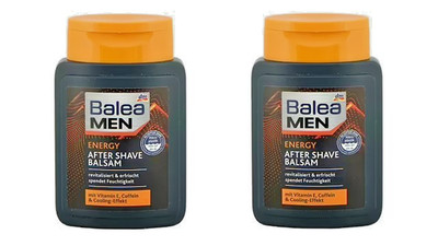 2 x 100ml Balea MEN After Shave Balsam Energy - Spendet Feuchtigkeit
