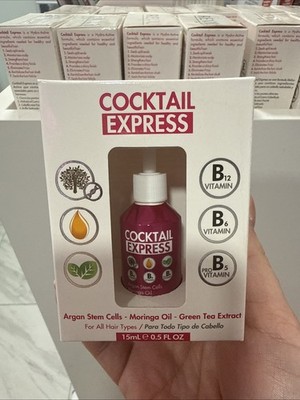 Reviur Usa COCKTAIL EXPRESS for All Hair Types ( B12, B6, B5) Vitamin Argan Oil