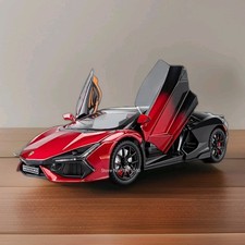 Supercar 4 porte 1:24 Lamborghini Revuelto in lega pressofusa suono e luce modello aperto
