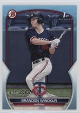 2023 Bowman Draft Sky Blue 421/499 Brandon Winokur #BD-69 0m4r