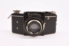 Exakta VP Black 127 Roll Film W Carl Zeiss Jena 7.5cm f2.8 Rare READ #DV-RC33036