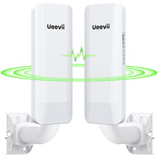 UeeVii CPE453 Wireless Bridge 3KM CPE Point to Point WIFI CPE Bridge Long Range