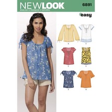 NEW LOOK 6891 Misses Women Ladies Tunic Top SEWING PATTERN 10-22   FLASH PRICES