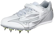 Mizuno Track  Field Spike Shoes X SPIRIT U1GA2224 White Silver White 26cm US8