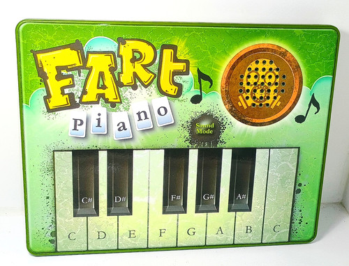 Vintage FART PIANO Fart Belch Vomit Star Skyrocket Toys Prank Gag Sound Machine