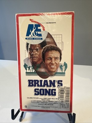 BRIAN'S SONG Sealed VHS James Cann Billy Dee 1996 Columbia Tristar Watermark