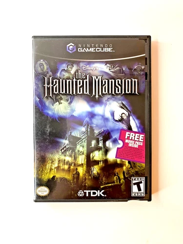 Disney's The Haunted Mansion (Nintendo GameCube, 2003) W/Movie Ticket