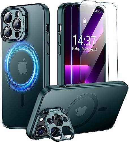 iPhone 13 Pro Max Case with Magnetic Mount & 10FT Military Drop Protection