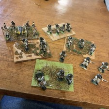 Hand Painted 1/72 Napoleonic Wars Soldiers, Cannon And Gun Crew Metal Lot 330