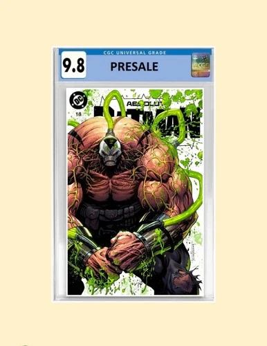 PRESALE Absolute Batman #18 CGC 9.8 Graded Tyler Kirkham Edition A Limited 3000