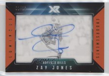 2017 Panini XR Luminous Endorsements Orange 1/25 Zay Jones #LE-ZJ Auto un2