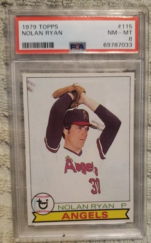 Topps 1979 Nolan Ryan #115 PSA 8 NM-MT 69787033