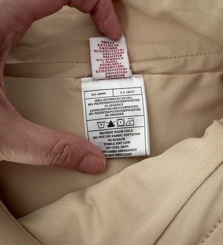 Antigua Womens 14 Skirt skort NWT Beige Khaki pockets activewear Desert Dry - Picture 4 of 6