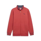 PUMA Vintage Sport Full Zip Track Jacket Mens Red Casual Athletic Outerwear 6331