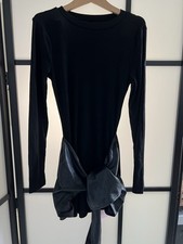 Fashion Nova Black Faux Leather