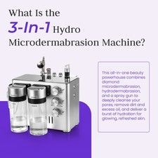 3 in1 Hydra Spa Facial Machine Water Deep Cleansing Hydro Dermabrasion Machine