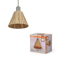 Pendelleuchte Esstisch Bast Stahl GrüN Osram E27 Ø20 Cm HäNgelampe Wohnzimmer
