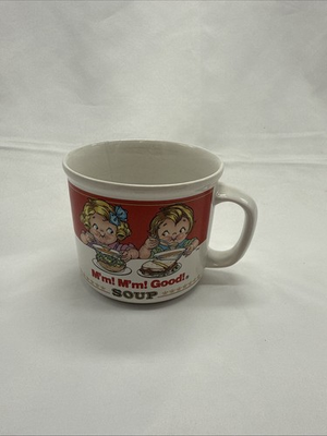 #ad Chipped For Crafters Teacup And Campbell Soup Mug $3.99