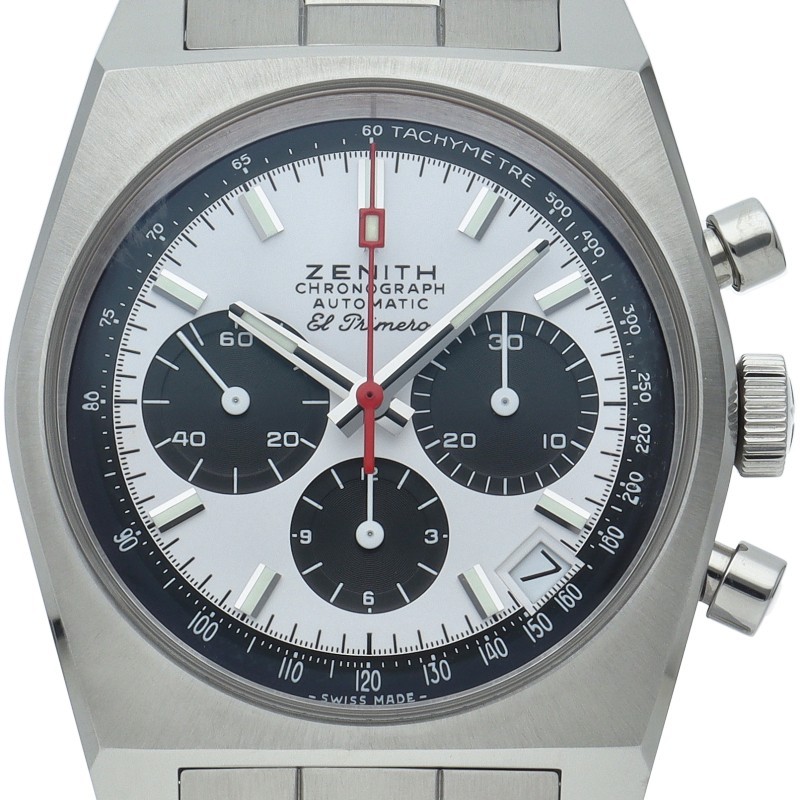 ZENITH Chronomaster Revival El Primero A384 Watch 03.A384.400/21.M384 Stainl...