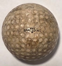 Rare/Vintage Spalding Tournament "T" golf ball - 20-30s Good Condition
