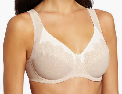 *NEW* ANITA Versailles MASTECTOMY BRA Cream 38 B Wireless $105 MSRP New w/ Tags