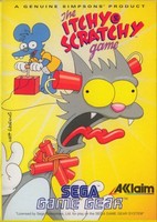 Sega Game Gear Spiel - Itchy & Scratchy Game Modul