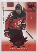 2021 Upper Deck Team Canada Juniors Exclusives 68/250 Jessie Eldridge #67 a0s