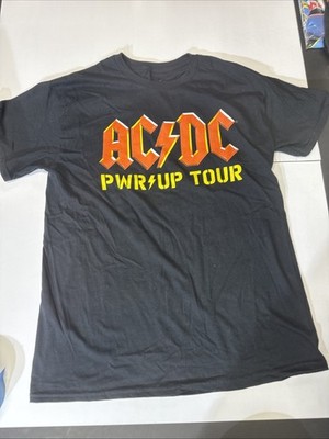 NEW Authentic Power Up Large Concert AC/DC Shirt 2024-2025 CA &US