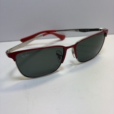 Authentic Ray-Ban RJ9535S 245/71 Red/Silver Unisex Children Kids Sunglasses