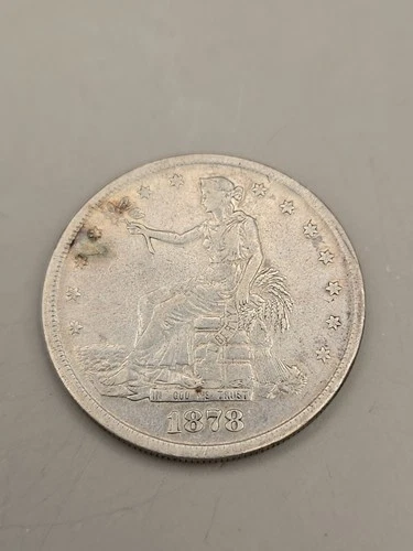 1878-S U.S. Silver Trade Dollar $1 - San Francisco Mint