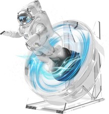 3D Hologram Fan, 4.72IN 3d Hologram Led Fan Projector with Cover Picture Spinner