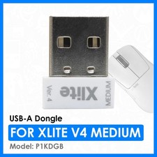 Pulsar USB-A Dongle for Xlite V4 Medium Gaming Mouse  White  MPN: P1KDGB