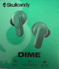 Skullcandy Dime True Wireless Earbuds Bluetooth Noise Cancelling Green. New 