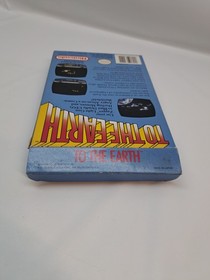 TO THE EARTH Nintendo NES Boxed Complete CIB Box Game