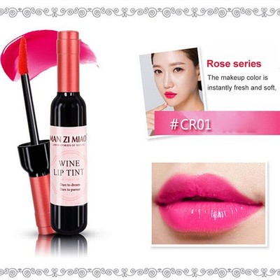 6 Farben Wine Lip Tint Gloss Liquid Lipstick Waterproof Long Lasting Matte Look