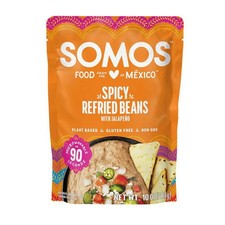 Spicy Refried Beans 10 Oz Case Of 6 By Somos