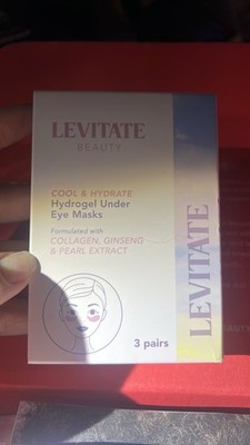 Levitate Beauty Cool & Hydrate Hydrogel Eye Patches 3 Pairs