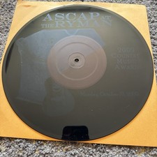 Alan Jackson Good Time ASCAP The Ryman 2009 Country Music Awards CMA 10" Vinyl