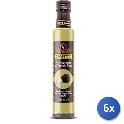 6X Multipack Dante Trüffelöl Condimento 250 Ml