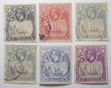 ST. HELENA KGV 1922 Fine Used Collection - €25