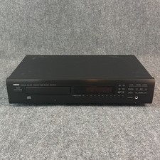 Yamaha CDX-470 Compact Disc CD Player Black Natural Sound NO Remote - Tested