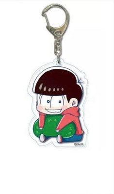 Osomatsusan Acrylic Keychain Unused Boys 2.6 inches Keyring Accessories Japan