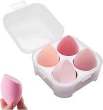 4 Pcs Dry and Wet Use Makeup Sponge Set Blender Beauty Foundation Blending