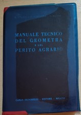 Libro - manuale tecnico del geometra e del perito agrario