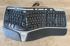 Microsoft  4000 V1.0  KU-0462  Lifter Natural Ergonomic Keyboard  USB Plug