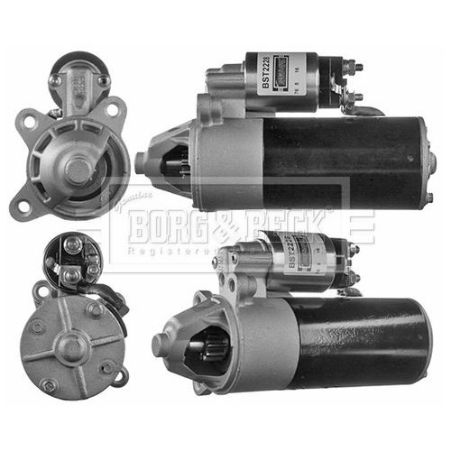 For FORD FOCUS I DAW DBW 1998 to 2009 BORG & BECK Starter BST2228