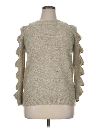 AZZ Trading INC. Women Brown Pullover Sweater XL