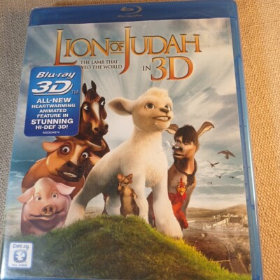 2011 The Lion of Judah In 3D Blu-ray Animated The Lamb That Saved