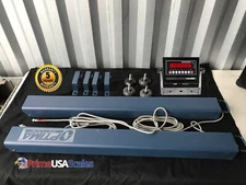 Livestock Scale Weigh Bars Chute 10,000 lb Cattle Scale Portable Scale 40" x 4"